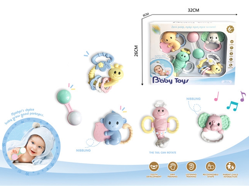BABY RATTLE 5PCS - HP1151152