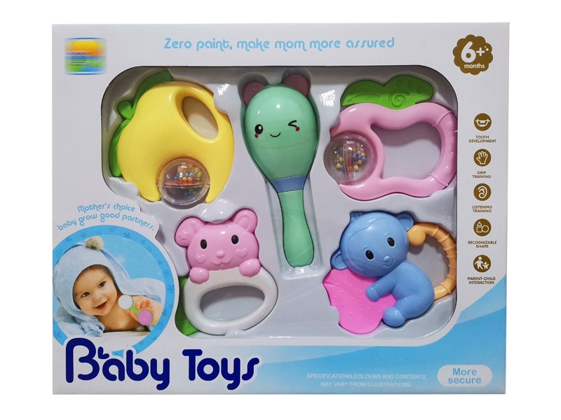 BABY RATTLE 5PCS - HP1151155