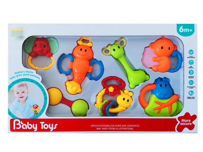 BABY RATTLE 7PCS - HP1151173