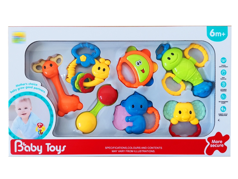 BABY RATTLE 7PCS - HP1151174