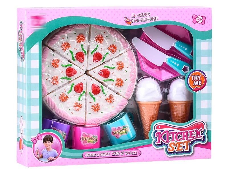 KITCHEN SET & CUTTING PLAY SET - HP1151535