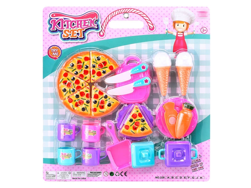 KITCHEN SET & CUTTING PLAY SET - HP1151540