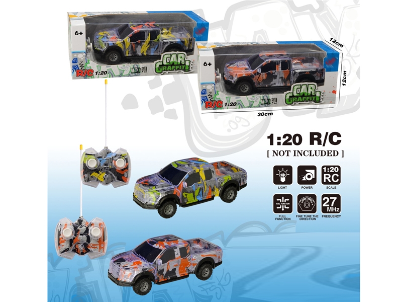 4 FUNCTION R/C CAR W/LIGHT，2ASST - HP1152487