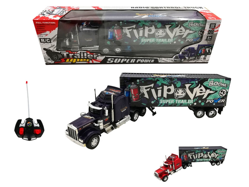 4 FUNCTION R/C TRUCK RED/BLUE - HP1152488