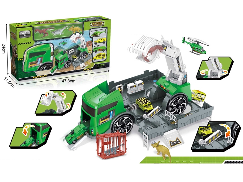 DINOSAUR W/3PCS FREE WAY CAR & 1PCS PLANE & 3PCS DINOSAUR - HP1152494