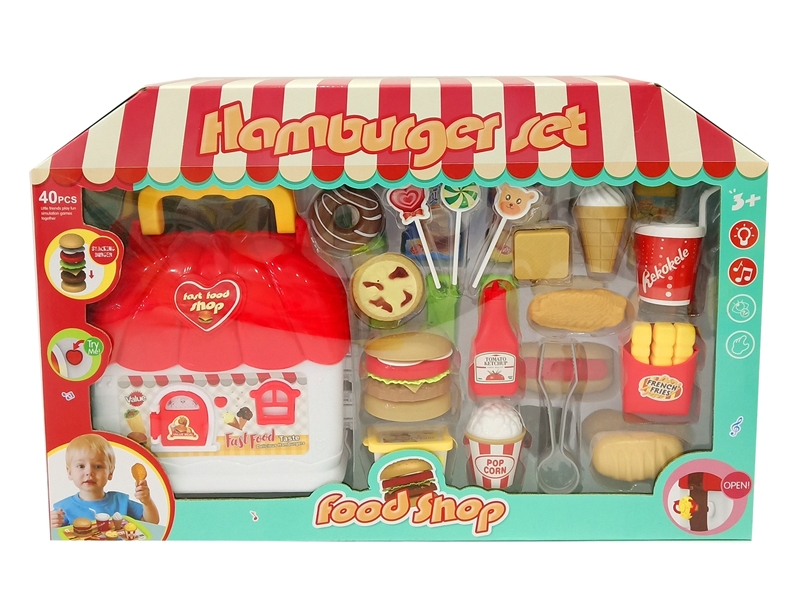 HAMBURGER SET 40PCS - HP1152503
