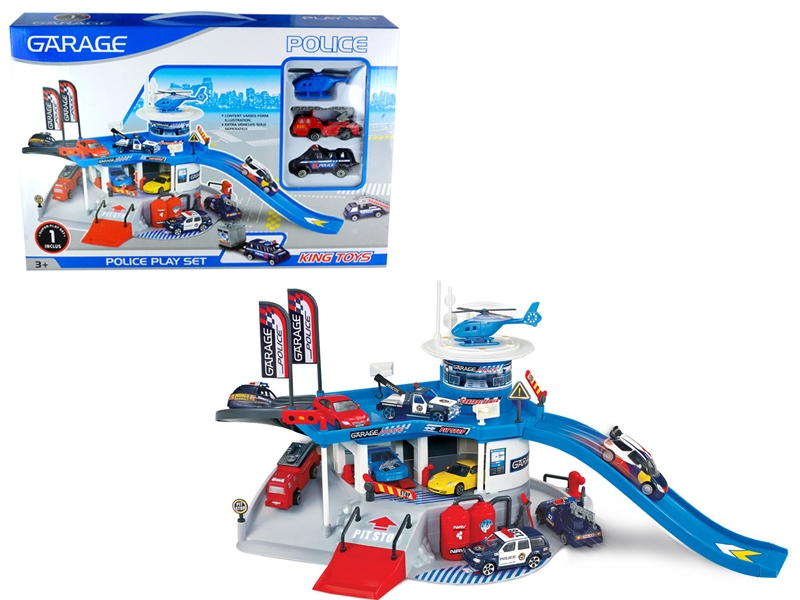PARKING LOT W/1PC PLANE & 3PCS FREE WAY CAR - HP1152531