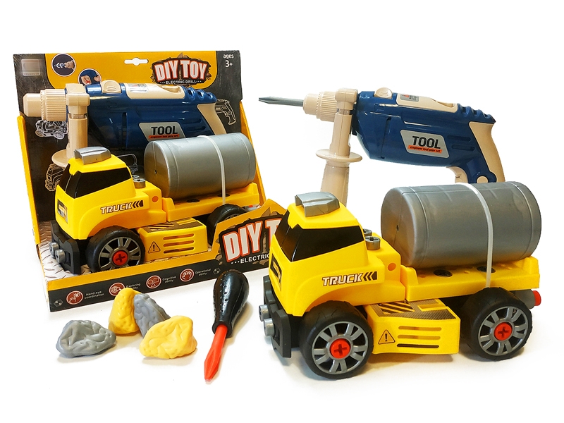 ASSEMBLE FREE WAY SANITATION CAR W/MOTOR DRILL - HP1152663