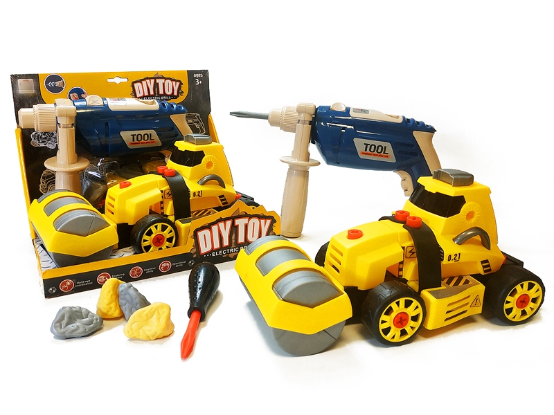 ASSEMBLE FREE WAY CONSTRUCTION CAR W/MOTOR DRILL - HP1152665