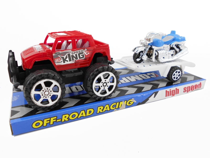 FRICTION TRUCK W/MOTORCYCLE - HP1153297