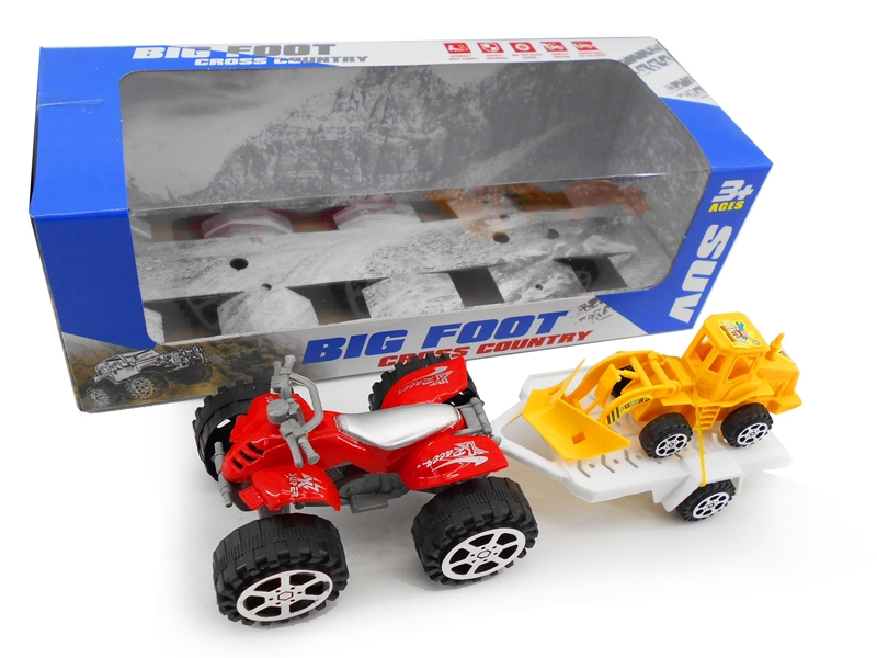 FRICTION TRUCK W/FREE WAY CAR - HP1153303