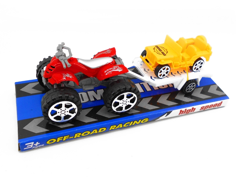 FRICTION TRUCK W/FREE WAY CAR - HP1153304