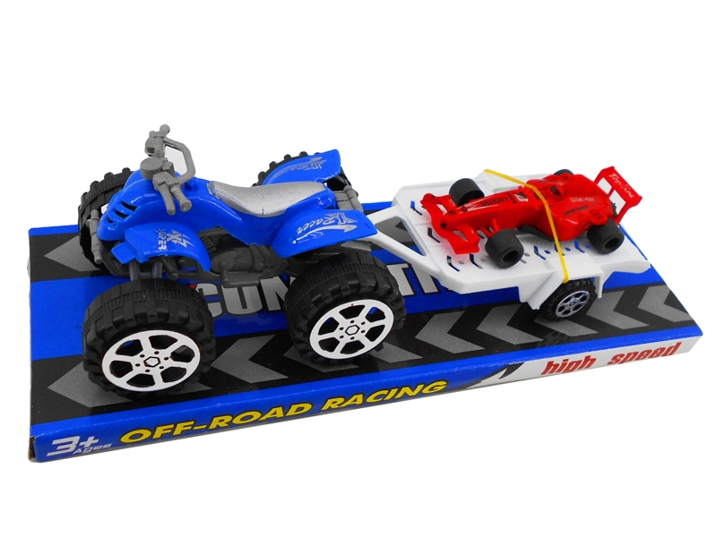FRICTION TRUCK W/FREE WAY CAR - HP1153307