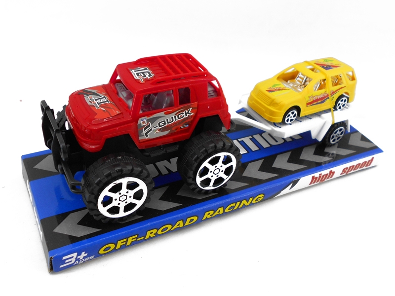 FRICTION TRUCK W/FREE WAY CAR - HP1153308