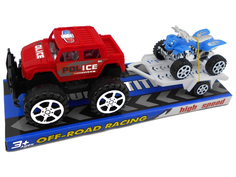 FRICTION TRUCK W/MOTORCYCLE - HP1153314