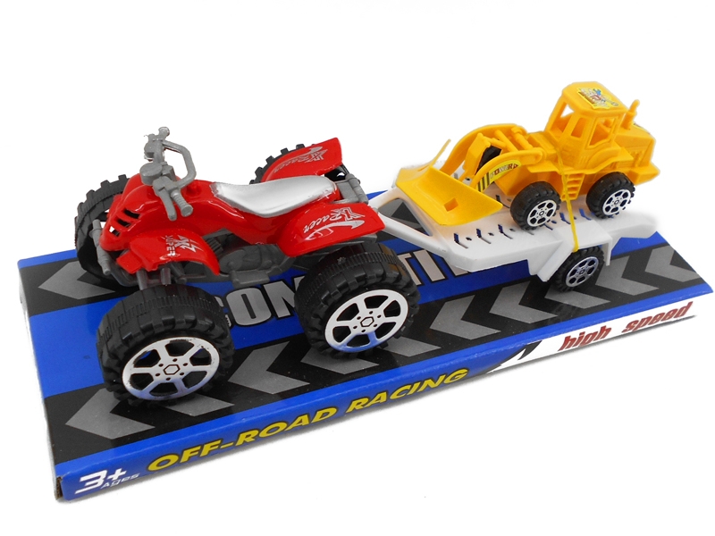 FRICTION TRUCK W/FREE WAY CAR - HP1153330