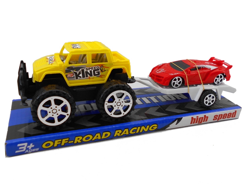 FRICTION TRUCK W/FREE WAY CAR - HP1153345