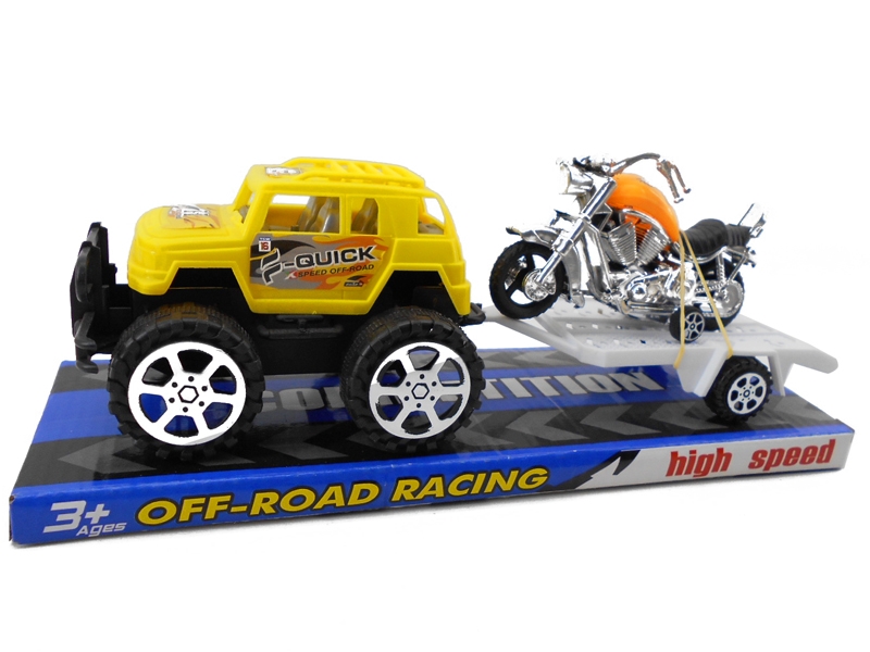 FRICTION TRUCK W/FREE WAY CAR - HP1153354