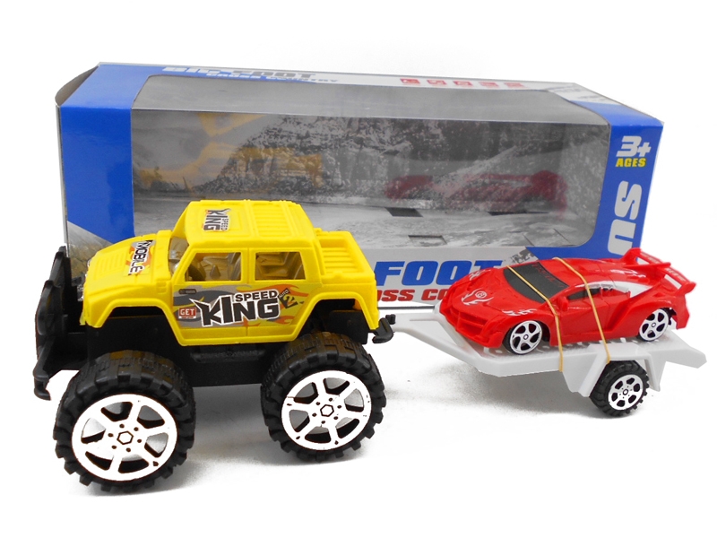 FRICTION TRUCK W/FREE WAY CAR - HP1153358