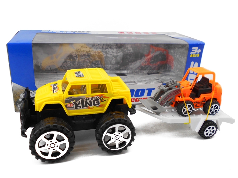 FRICTION TRUCK W/FREE WAY CAR - HP1153362