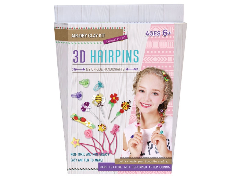 DIY CLAY HAIRPINS - HP1153907