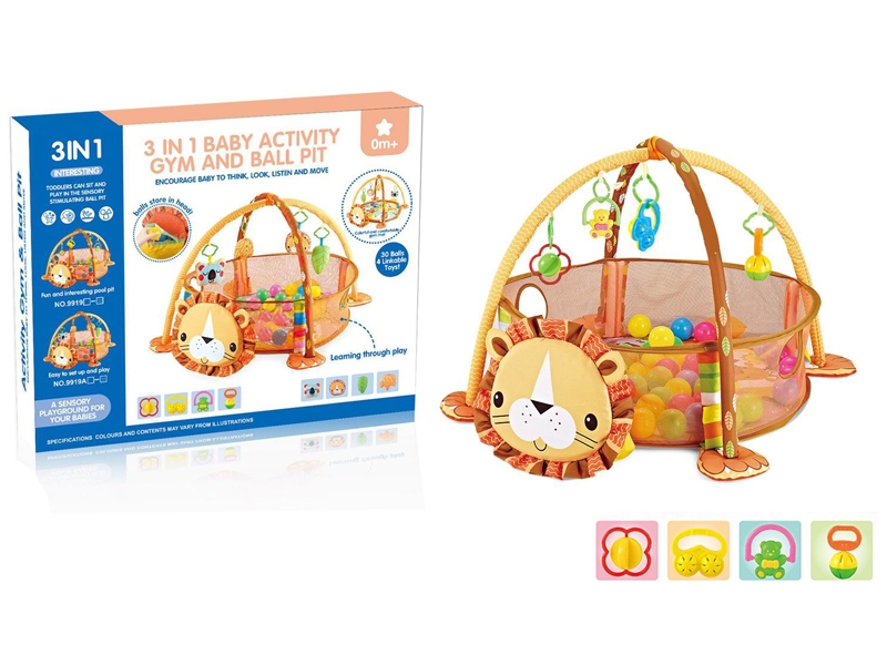 3 IN 1 THE GAME BALL POOL W/BALL 30PCS - HP1154082