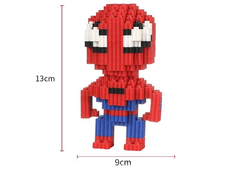 SPIDER-MAN 453pcs (BLOCKS IN SMALL BOXES AND PARTICLES) - HP1154227