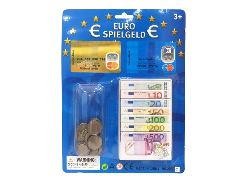 EURO PLAY MONEY SET - HP1154245