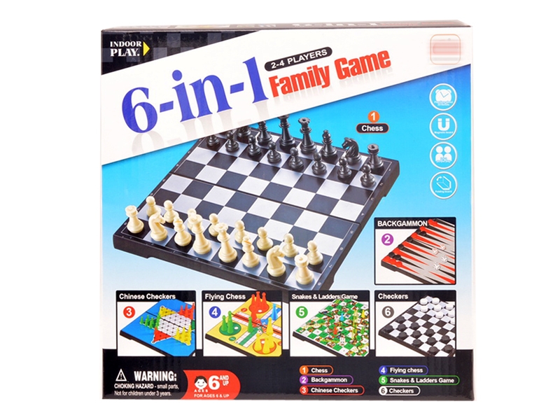 CHESS 6 IN 1 - HP1154336