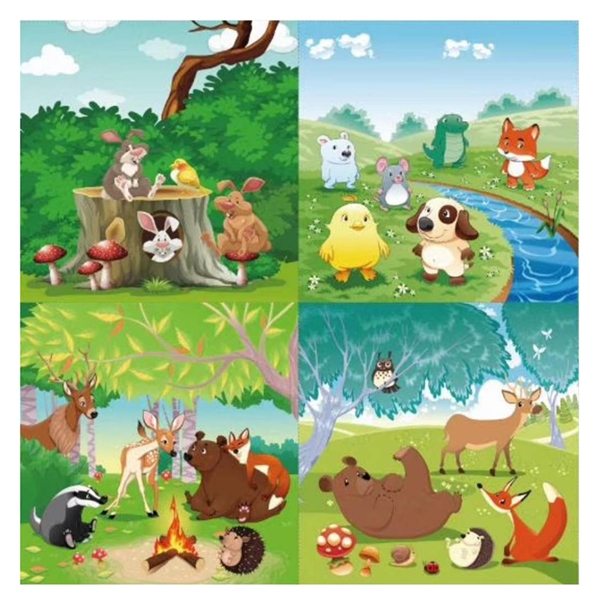 EVA PUZZLE MATS,4PCS - HP1154424