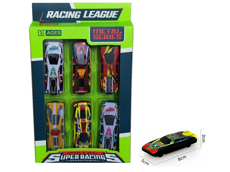 FREE WAY DIE-CAST CAR 6PCS - HP1154926