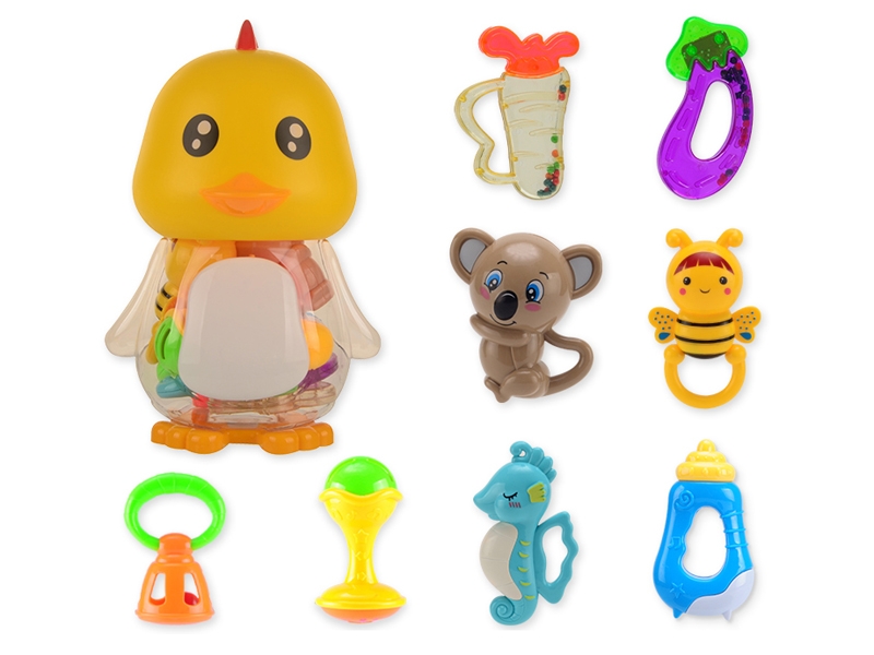 BABY RATTLE 8PCS - HP1155080