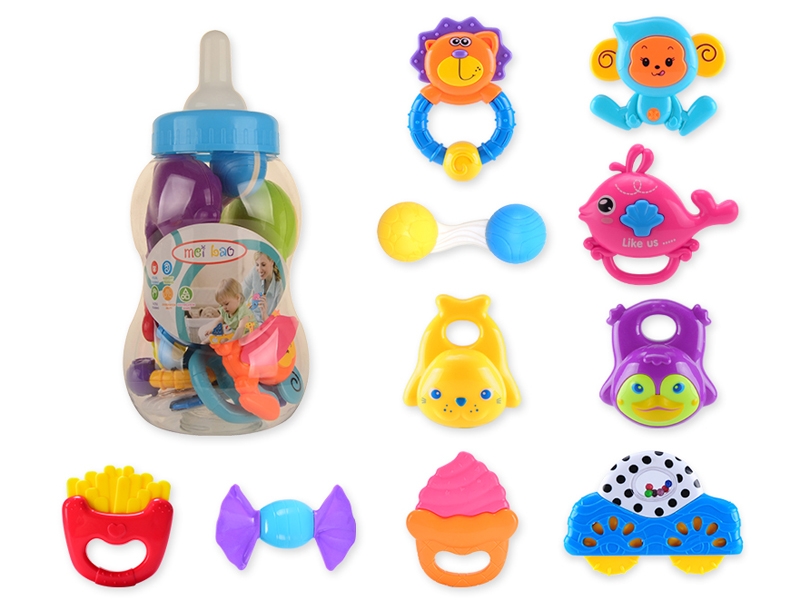 BABY RATTLE 10PCS - HP1155082