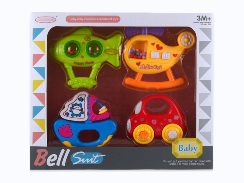 BABY RATTLE 4PCS - HP1155090