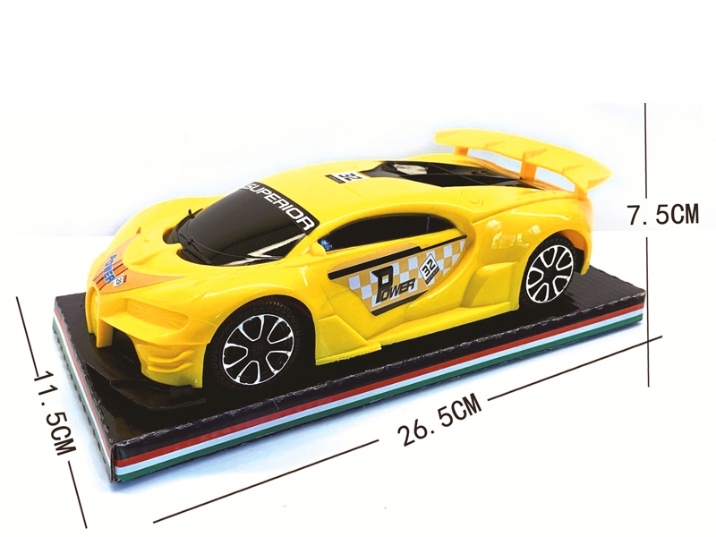FRICTION CAR,RED/BLUE/YELLOW - HP1155524