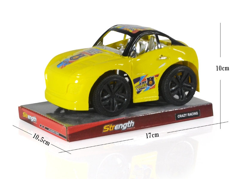FRICTION CAR,2ASST,RED/YELLOW - HP1155526