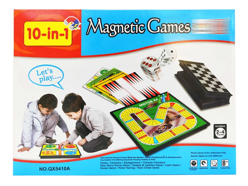 10 IN 1 MAGNETIC CHESS GAME - HP1155723