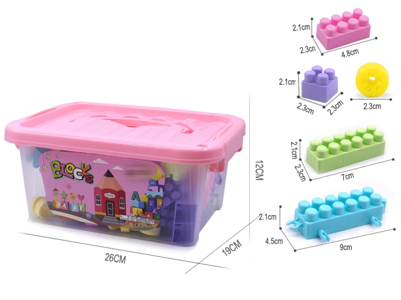 BUILDING BLOCKS 250G（90PCS+） - HP1156182