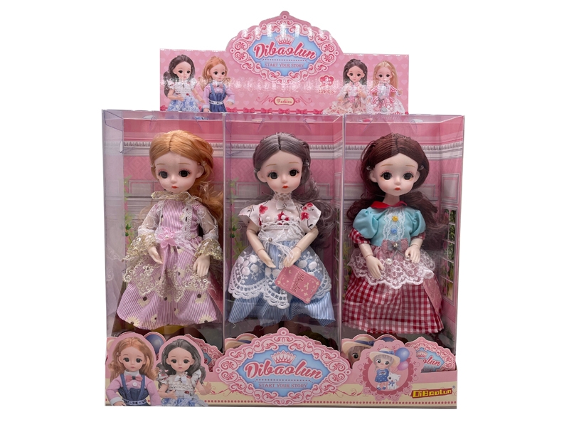 12寸关节娃娃，12只/展示盒 - HP1156344