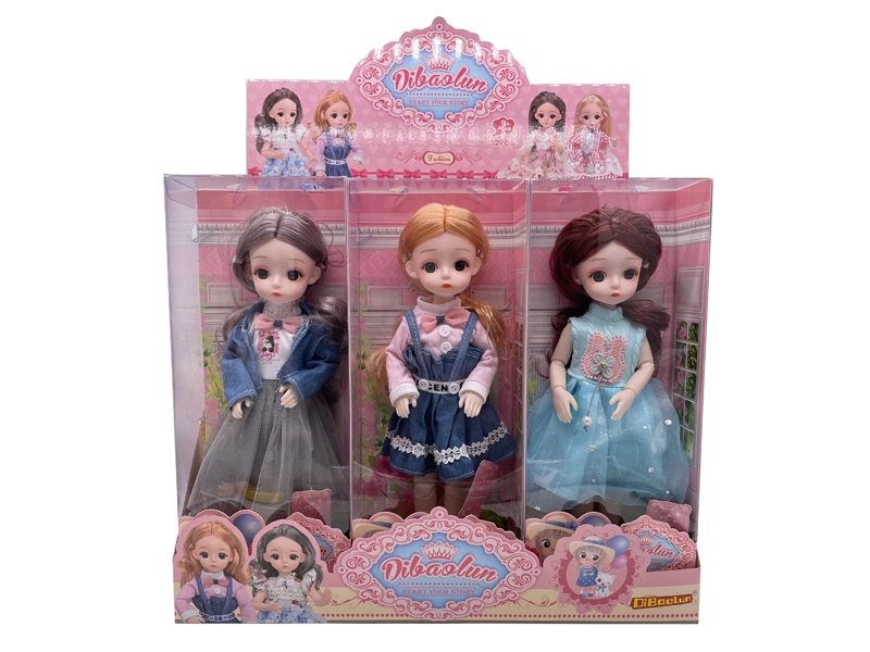 12寸关节娃娃，12只/展示盒 - HP1156345