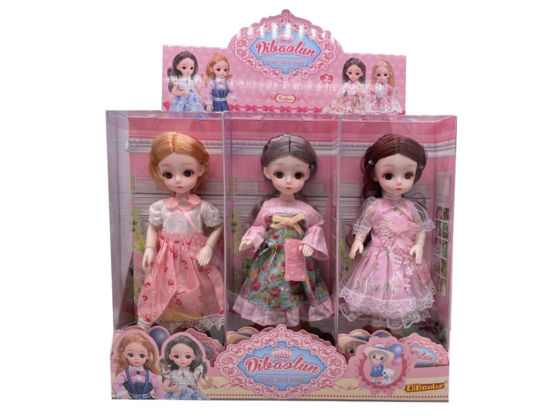 12寸关节娃娃，12只/展示盒 - HP1156346