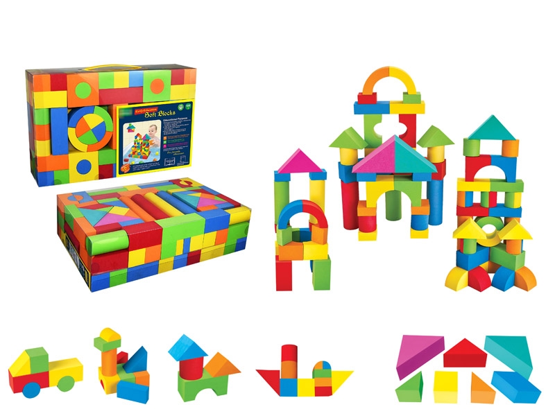 EVA BUILDING BLOCKS 163PCS - HP1156730