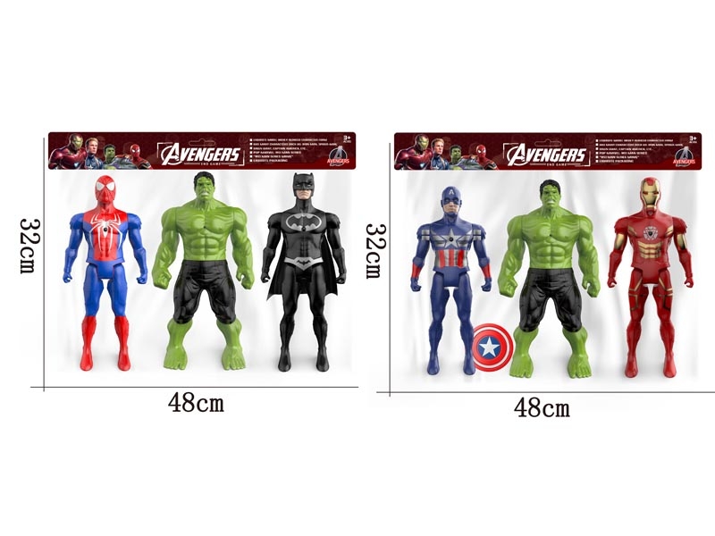 27CM AVENGERS SET 3PCS - HP1156836
