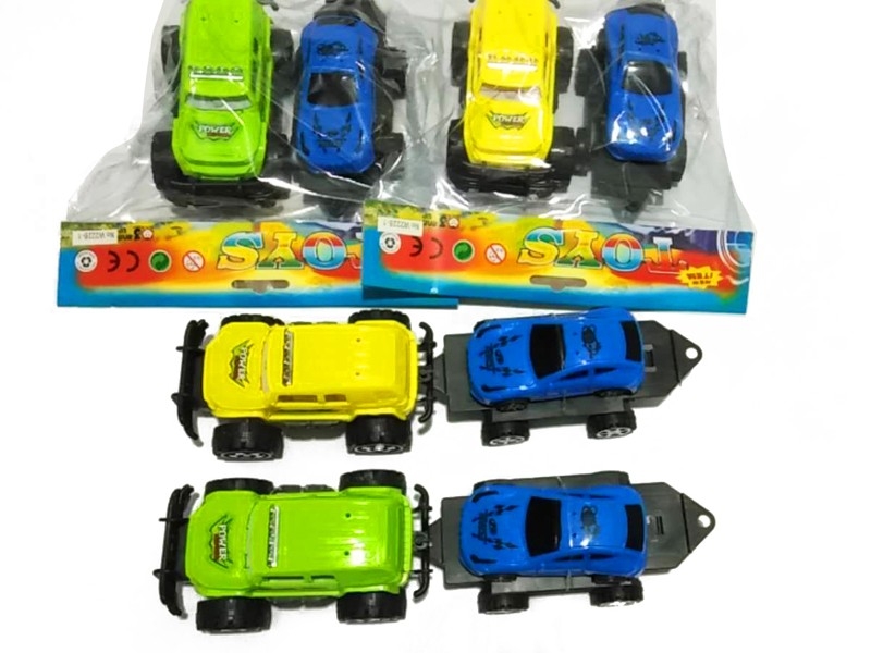 FRICTION CAR W/FREE WAY CAR 2 COLOR - HP1156873