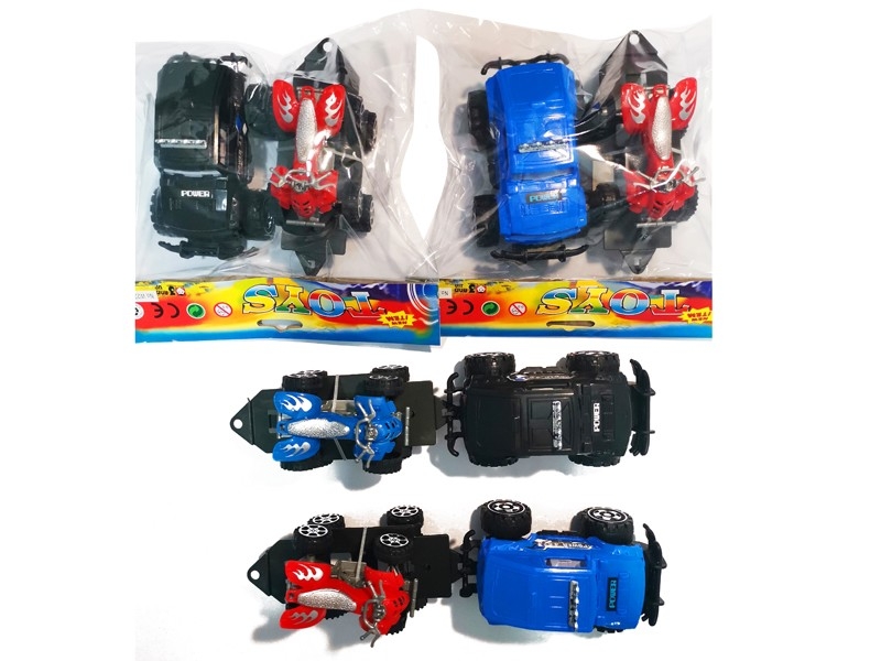 FRICTION CAR W/FREE WAY CAR 2 COLOR - HP1156877