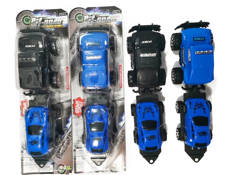FRICTION CAR W/FREE WAY CAR 2 COLOR - HP1156898