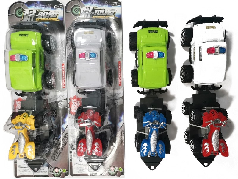 FRICTION CAR W/FREE WAY CAR 2 COLOR - HP1156903