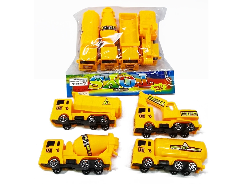 FREE WAY CONSTRUCTION CAR，4ASST - HP1156915
