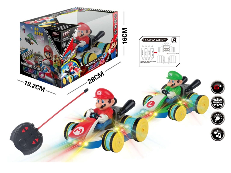 R/C CAR 2 COLORS NOT INCLUED BATTERY W/LIGHT AND MUSIC - HP1156996