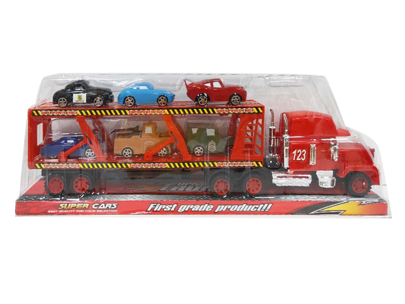 FRICTION CAR W/FREE WAY CAR 6PCS - HP1157002